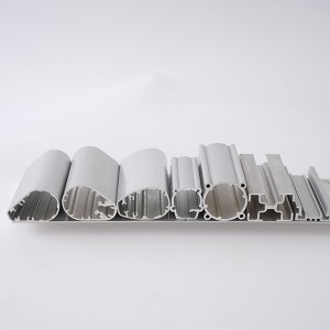 Aluminum alloy metal tube industrial profile processing customization