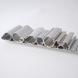 Aluminum alloy metal tube industrial profile processing customization