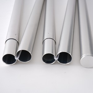 Outdoor canopy pole made of aluminum alloy