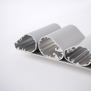 Aluminum alloy metal tube industrial profile processing customization