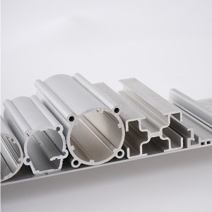 Aluminum alloy metal tube industrial profile processing customization